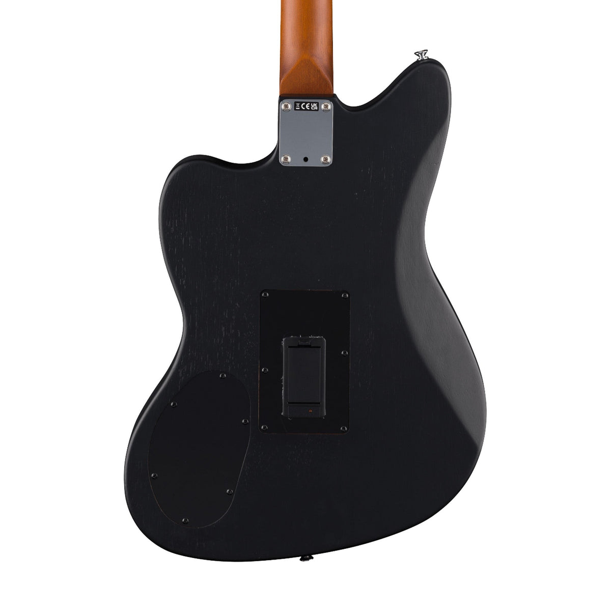 Đàn Guitar Điện Fender Acoustasonic Standard Jazzmaster màu Black – thân đàn mặt sau
