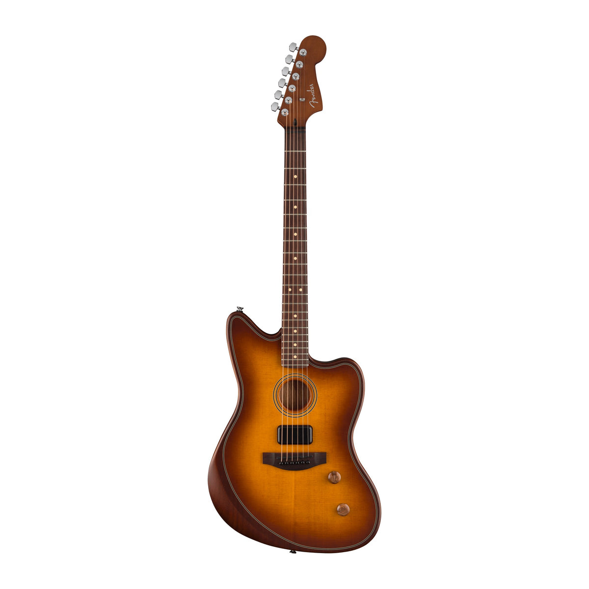 Đàn Guitar Điện Fender Acoustasonic Standard Jazzmaster màu Honey Burst