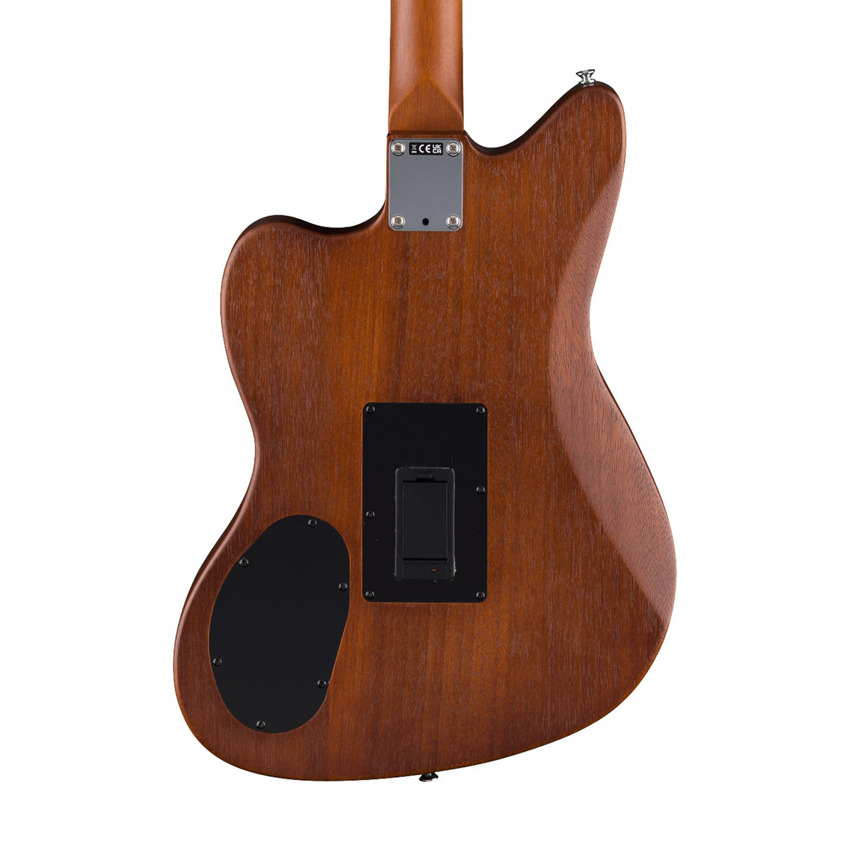 Đàn Guitar Điện Fender Acoustasonic Standard Jazzmaster màu Honey Burst – thân đàn mặt sau