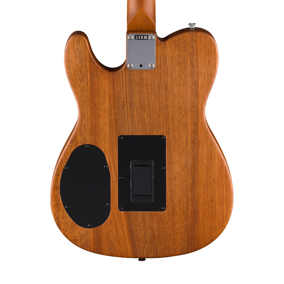 Đàn Guitar Điện Fender Acoustasonic Standard Telecaster màu Aged Natural – thân đàn mặt sau