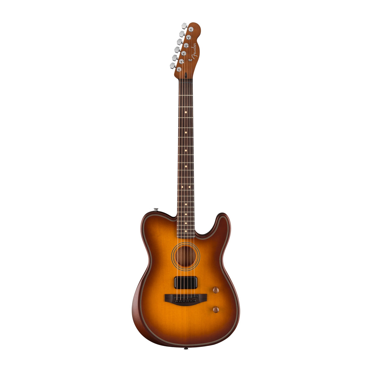 Đàn Guitar Điện Fender Acoustasonic Standard Telecaster màu Honey Burst