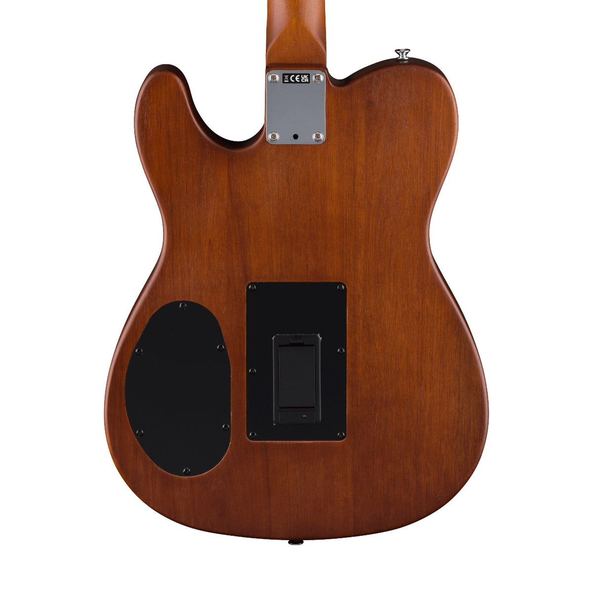 Đàn Guitar Điện Fender Acoustasonic Standard Telecaster màu Honey Burst – thân đàn mặt sau