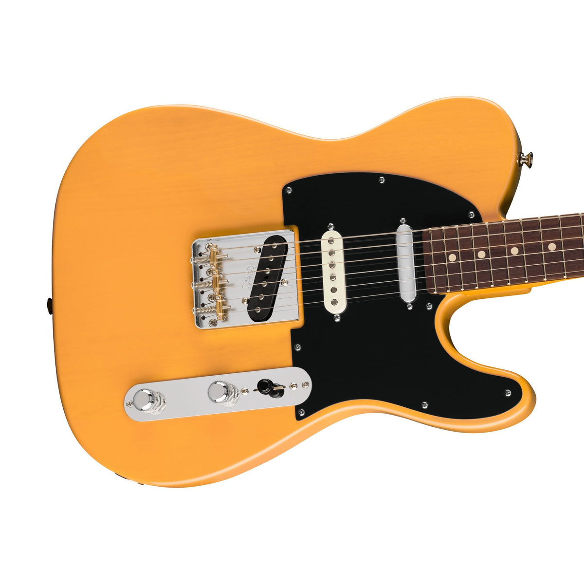 Đàn Guitar Điện Fender American Professional Classic Hotshot Telecaster màu Butterscotch Blonde – góc nghiêng