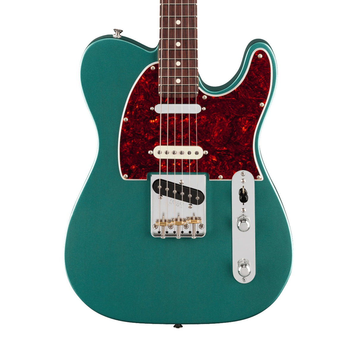Đàn Guitar Điện Fender American Professional Classic Hotshot Telecaster màu Faded Sherwood Green Metallic – thân đàn mặt trước