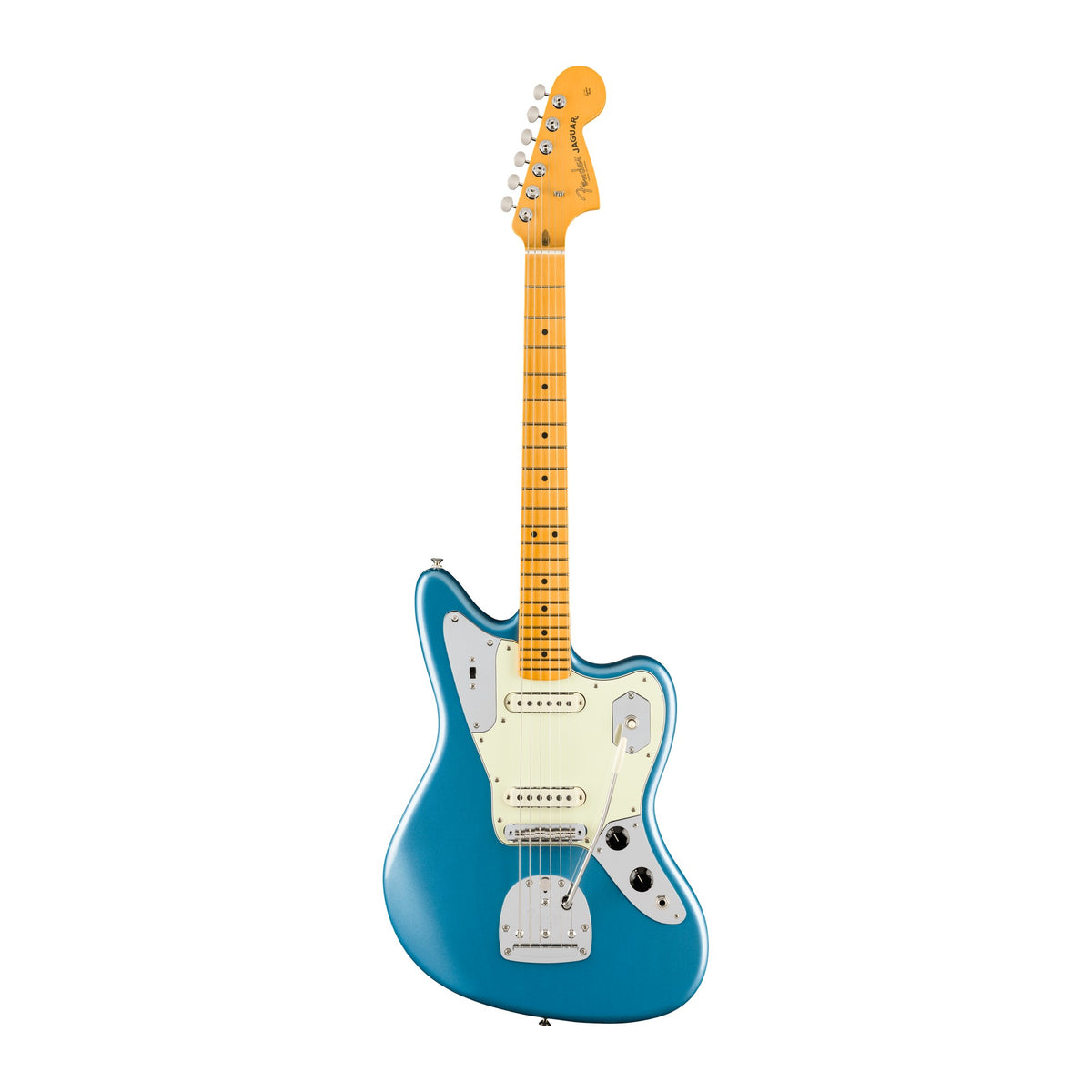 Đàn Guitar Điện Fender American Professional Classic Jaguar màu Faded Lake Placid Blue