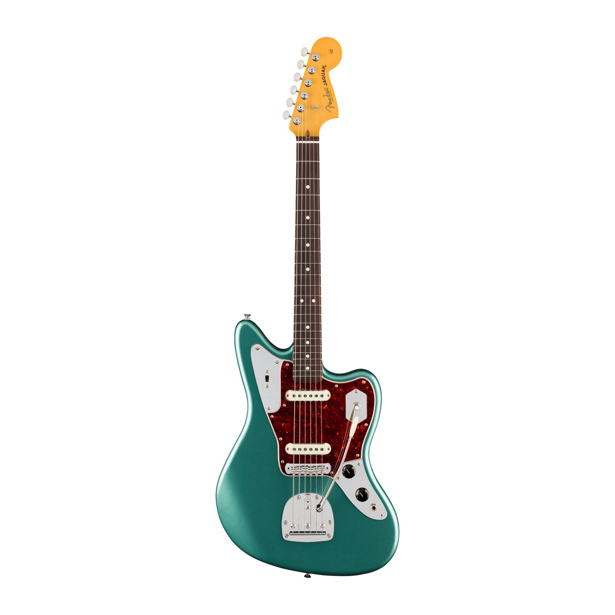 Đàn Guitar Điện Fender American Professional Classic Jaguar màu Faded Sherwood Green Metallic