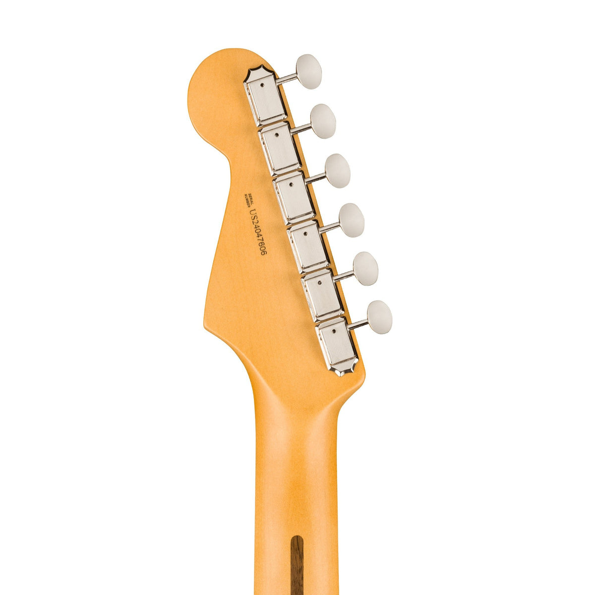 Đàn Guitar Điện Fender American Professional Classic Stratocaster màu Faded Black – đầu đàn mặt sau