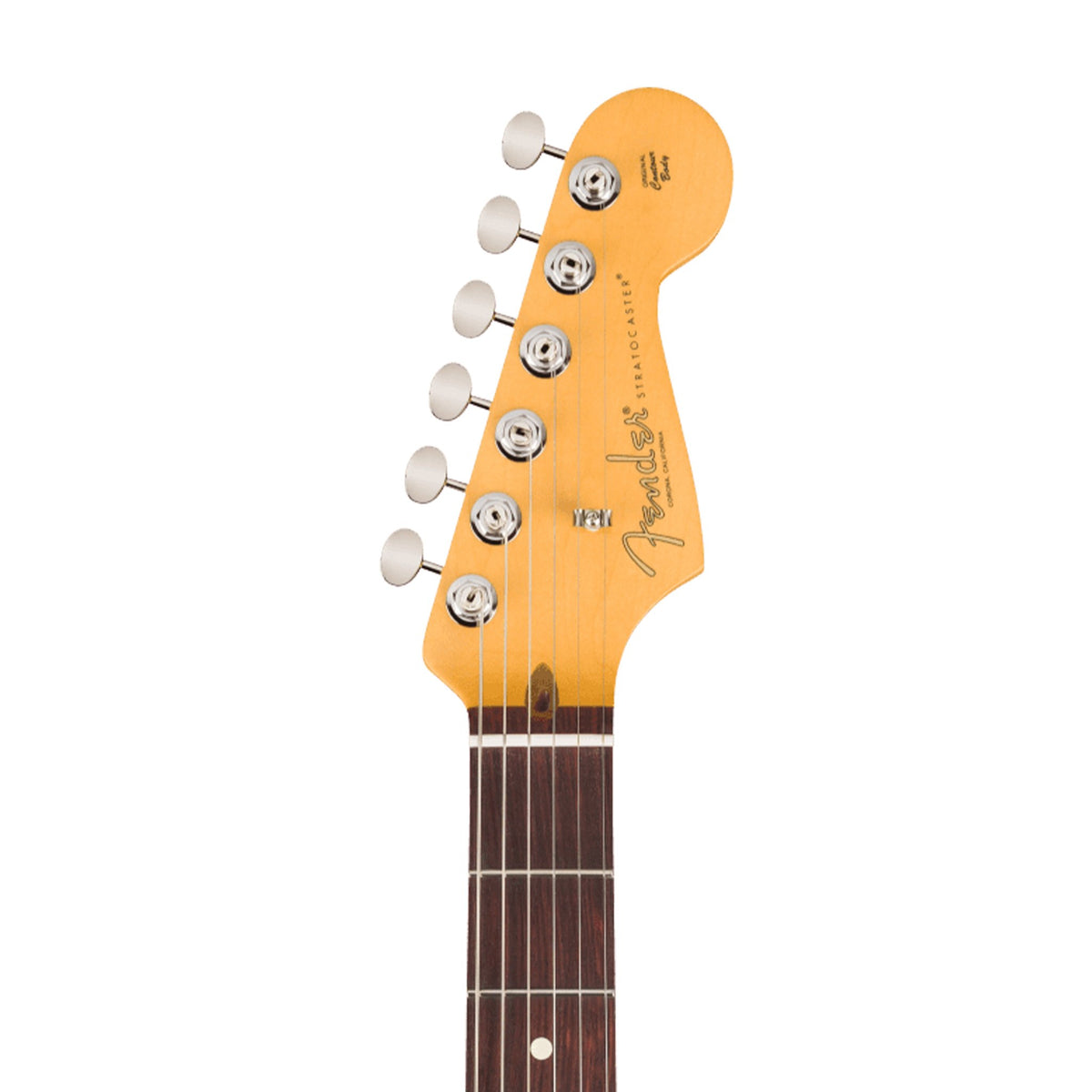 Đàn Guitar Điện Fender American Professional Classic Stratocaster màu Faded Dakota Red – đầu đàn mặt trước