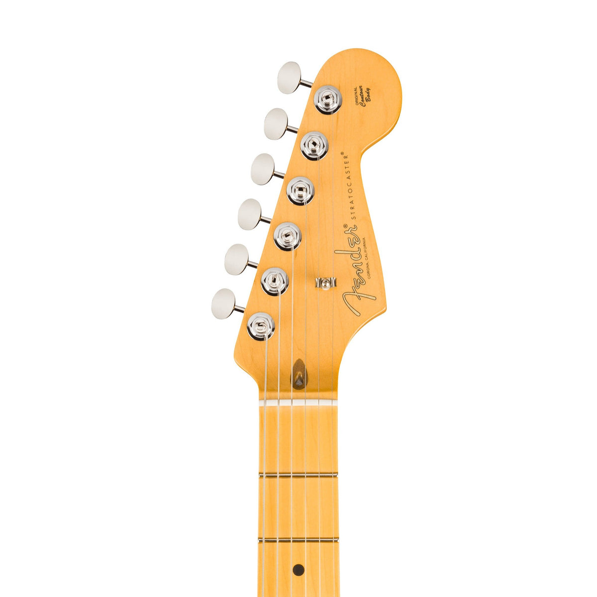 Đàn Guitar Điện Fender American Professional Classic Stratocaster màu Faded Firemist Gold – đầu đàn mặt trước