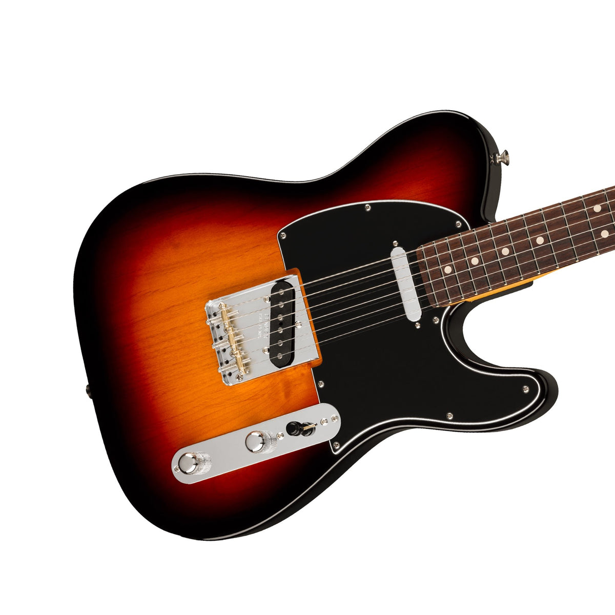 Đàn Guitar Điện Fender American Professional Classic Telecaster màu 3-Color Sunburst – góc nghiêng