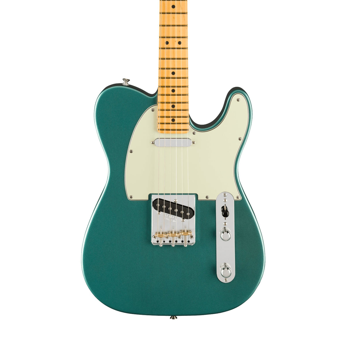 Đàn Guitar Điện Fender American Professional Classic Telecaster màu Faded Sherwood Green Metallic – thân đàn mặt trước