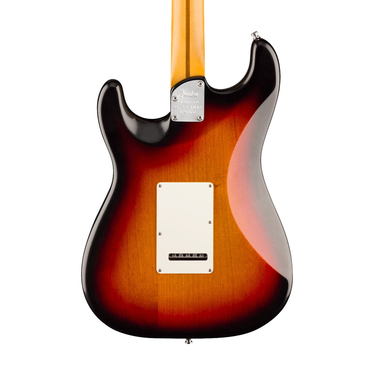Đàn Guitar Điện Fender American Ultra Luxe Vintage '50s Stratocaster màu 3-Color Sunburst – thân đàn mặt sau