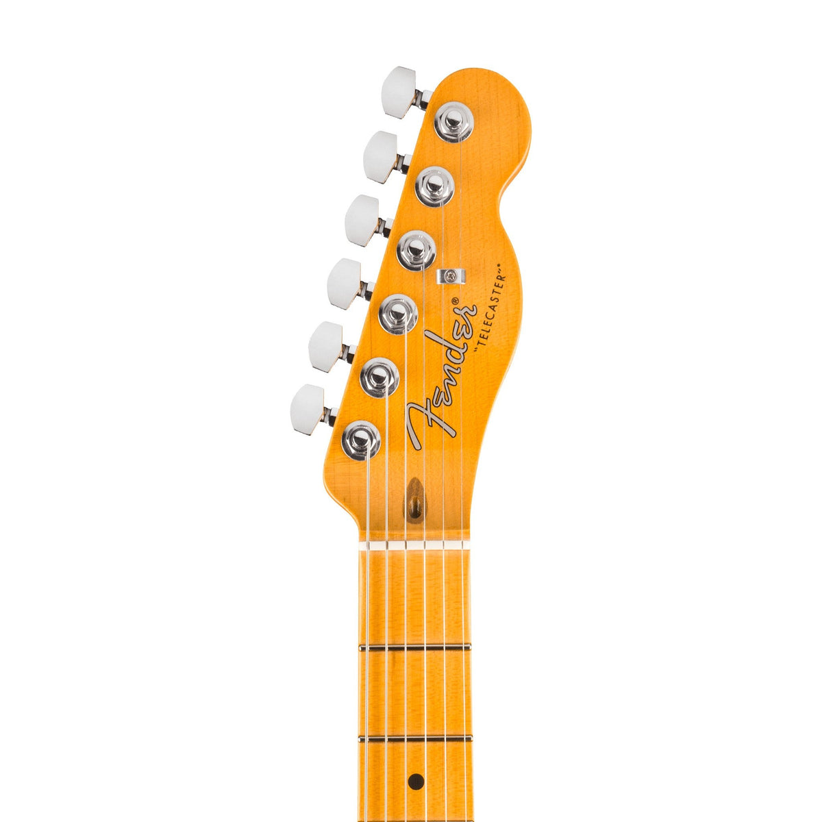 Đàn Guitar Điện Fender American Ultra Luxe Vintage '50s Telecaster màu Butterscotch Blonde – đầu đàn mặt trước