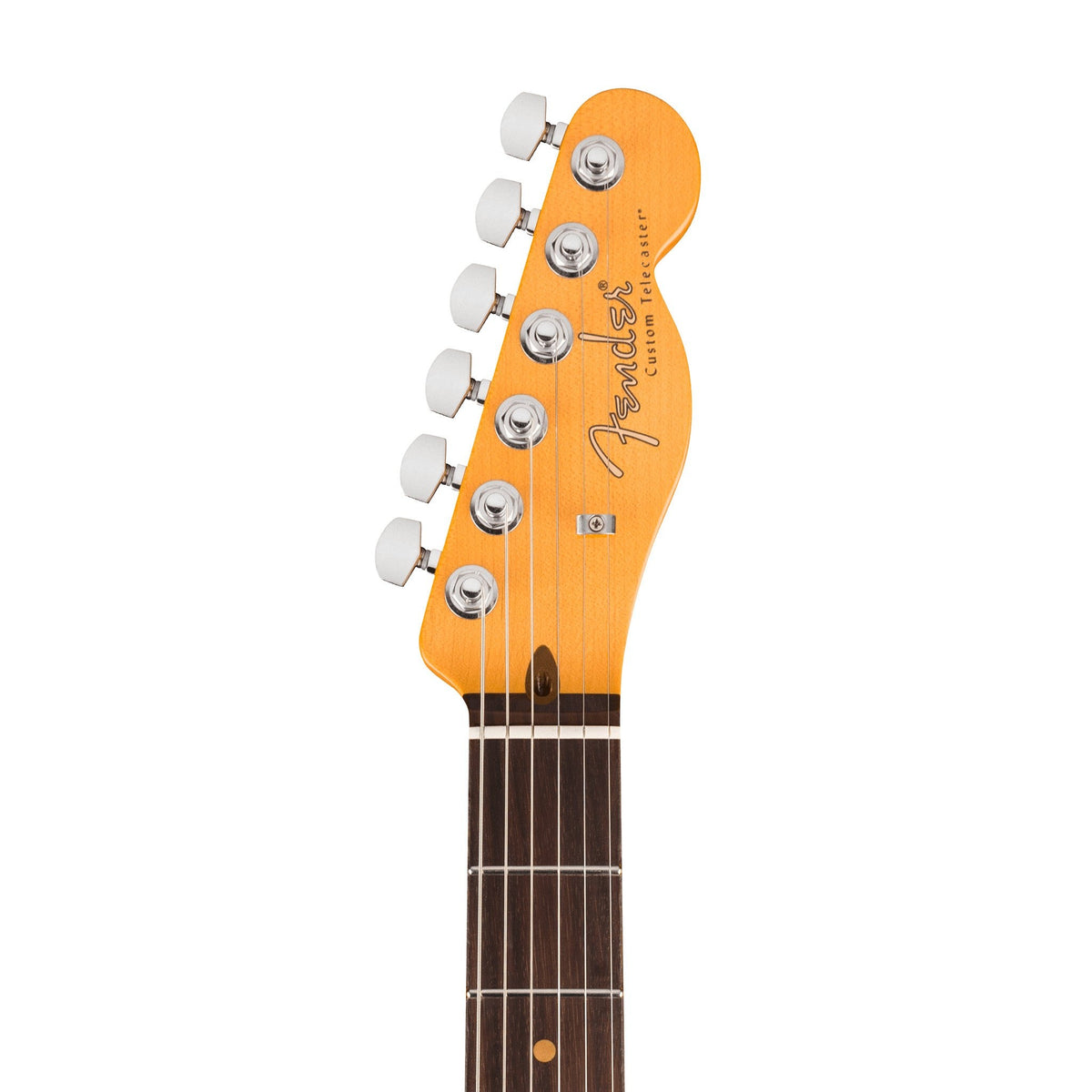 Đàn Guitar Điện Fender American Ultra Luxe Vintage '60s Custom Telecaster màu 3-Color Sunburst – đầu đàn mặt trước
