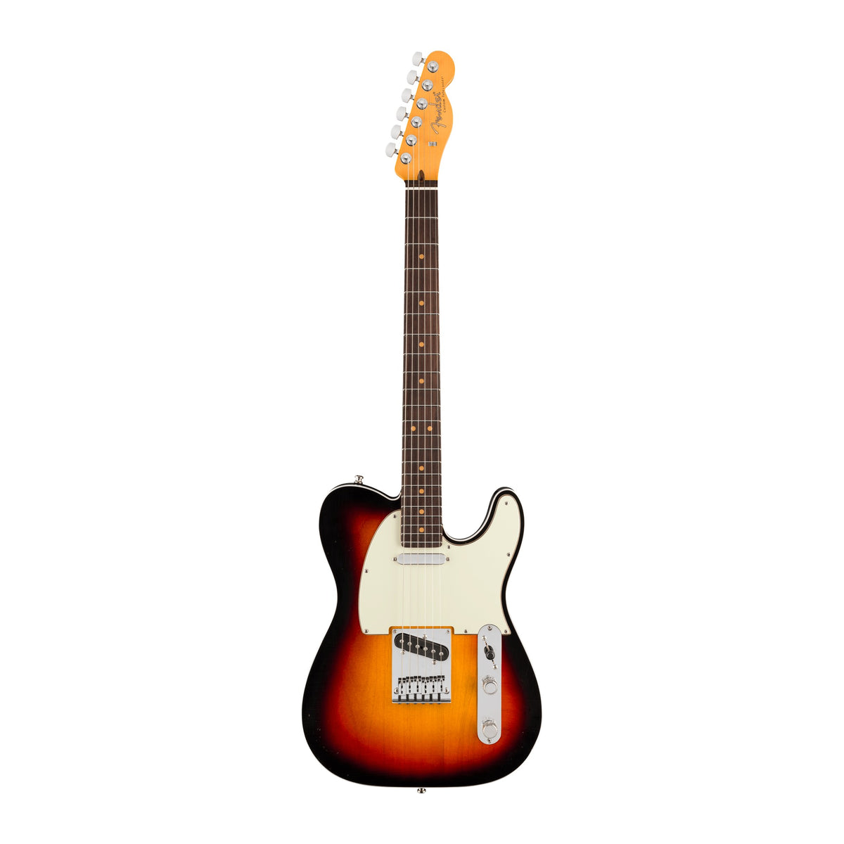 Đàn Guitar Điện Fender American Ultra Luxe Vintage '60s Custom Telecaster màu 3-Color Sunburst