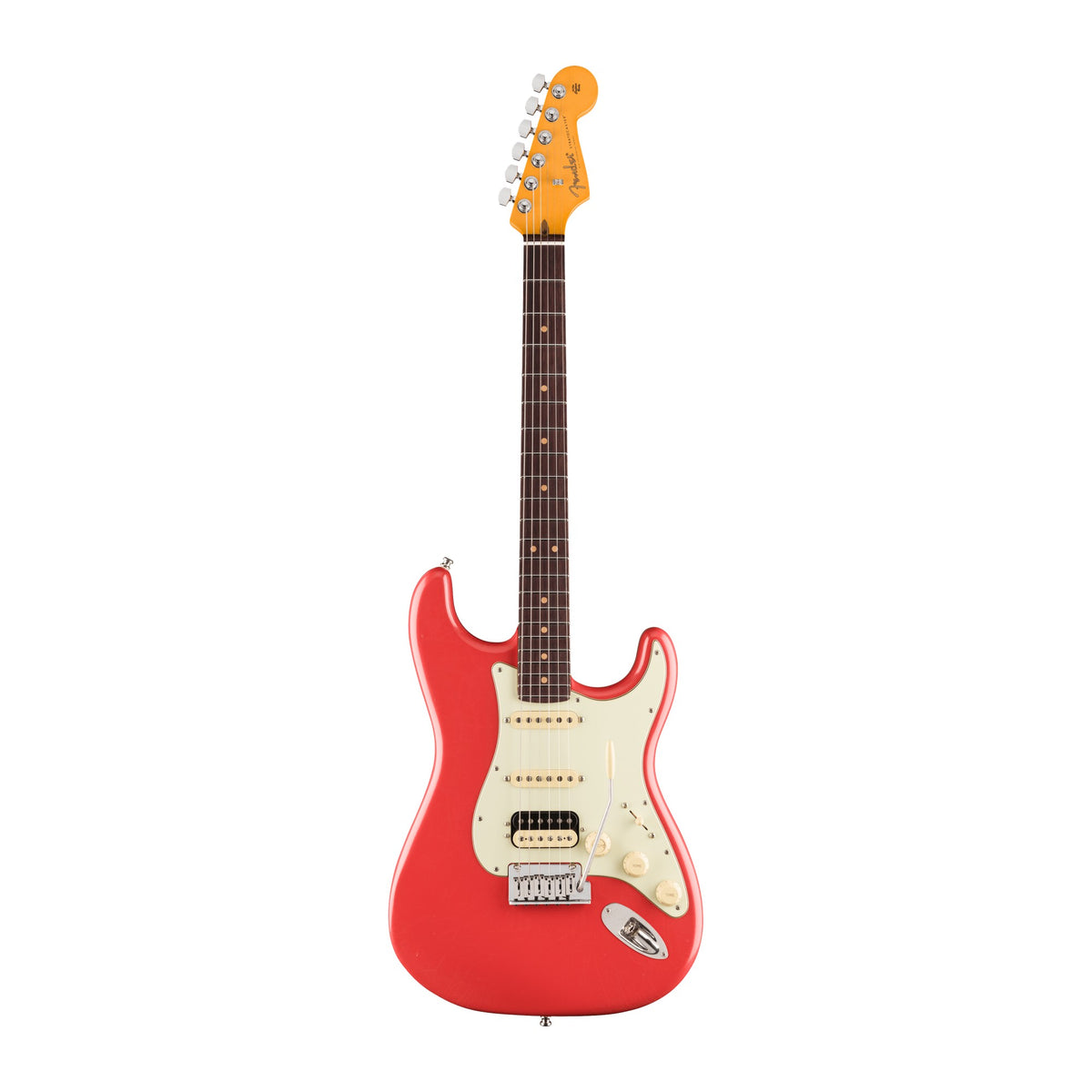 Đàn Guitar Điện Fender American Ultra Luxe Vintage '60s Stratocaster HSS màu Fiesta Red