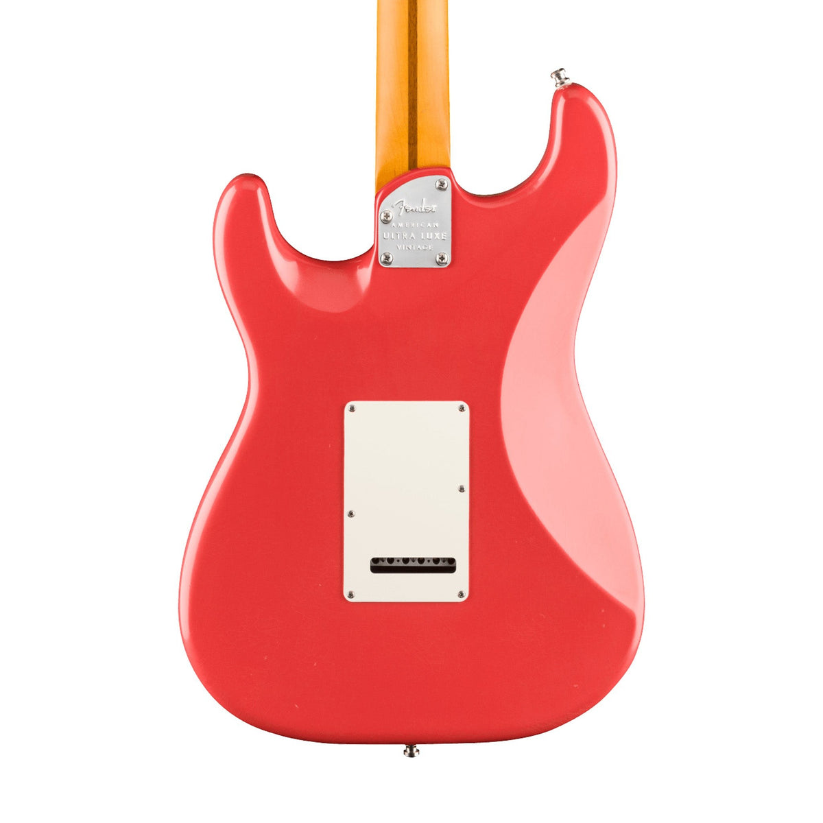 Đàn Guitar Điện Fender American Ultra Luxe Vintage '60s Stratocaster HSS màu Fiesta Red – thân đàn mặt sau
