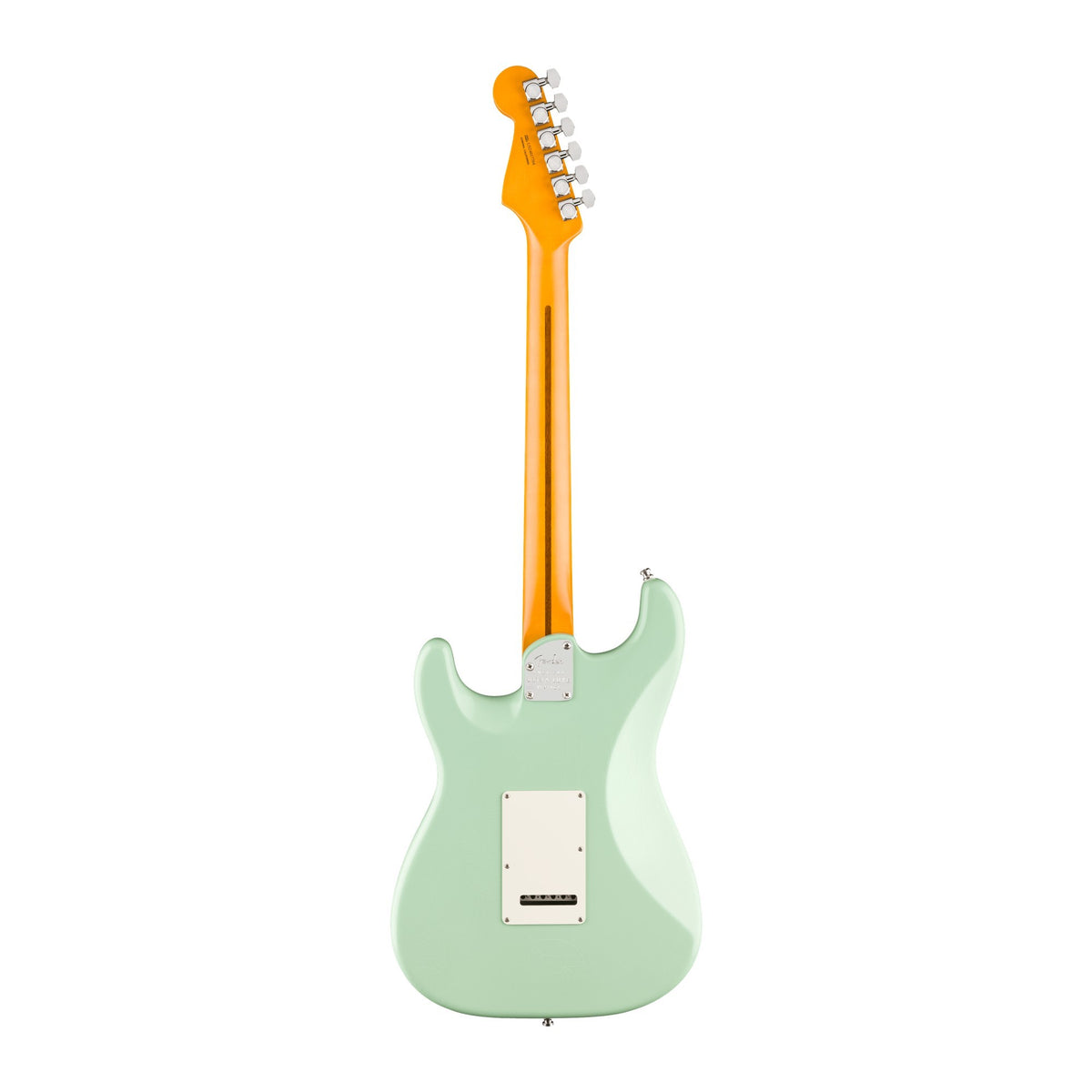 Đàn Guitar Điện Fender American Ultra Luxe Vintage '60s Stratocaster màu Surf Green – mặt sau