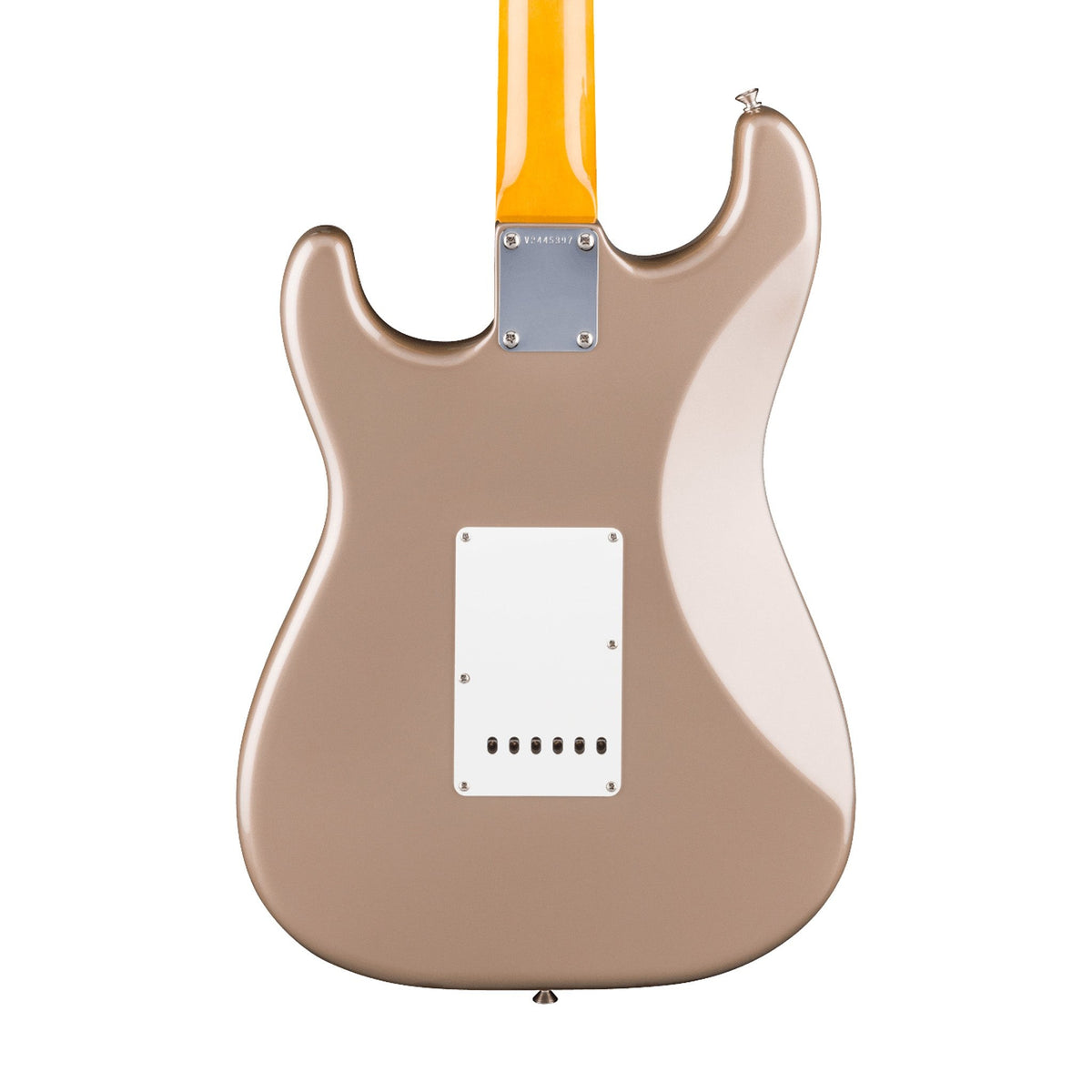 Đàn Guitar Điện Fender American Vintage II 1965 Stratocaster màu Shoreline Gold – thân đàn mặt sau