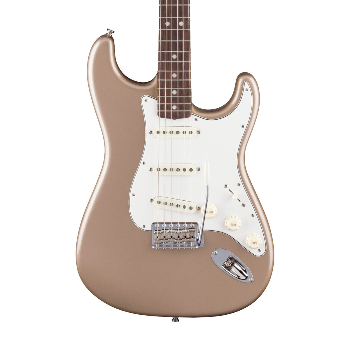 Đàn Guitar Điện Fender American Vintage II 1965 Stratocaster màu Shoreline Gold – thân đàn mặt trước