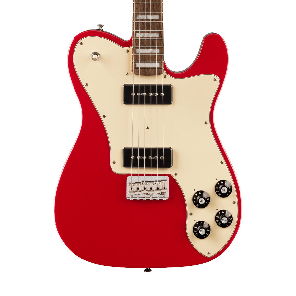 Đàn Guitar Điện Fender Chris Shiflett Cleaver Telecaster Deluxe màu Dakota Red – thân đàn mặt trước