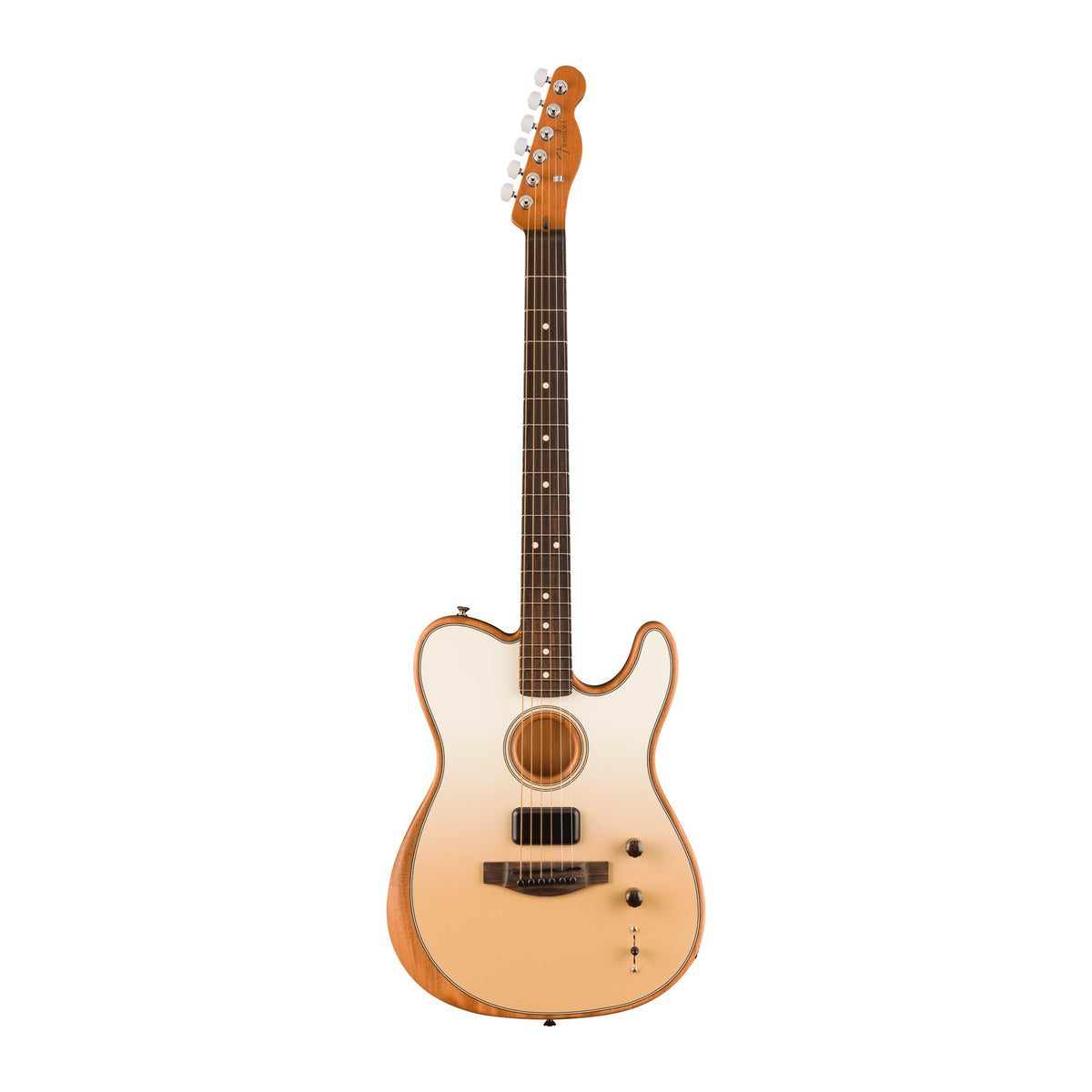 Đàn Guitar Điện Fender FINNEAS Acoustasonic Player Telecaster màu Cappuccino Fade