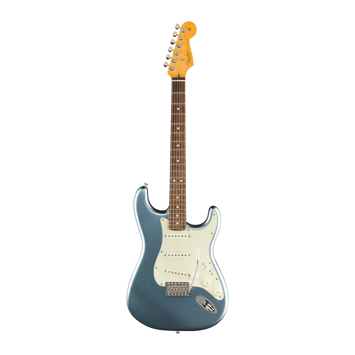 Đàn Guitar Điện Fender American Professional Classic Stratocaster màu Mystic Ice Blue Metallic bàn phím Rosewood