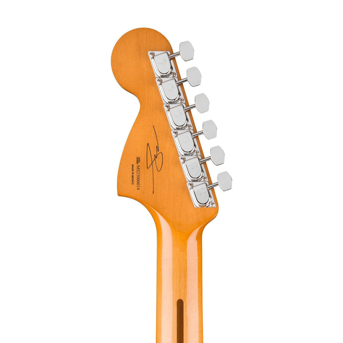 Đàn Guitar Điện Fender Limited Edition Mark Speer Stratocaster màu Natural – đầu đàn mặt sau
