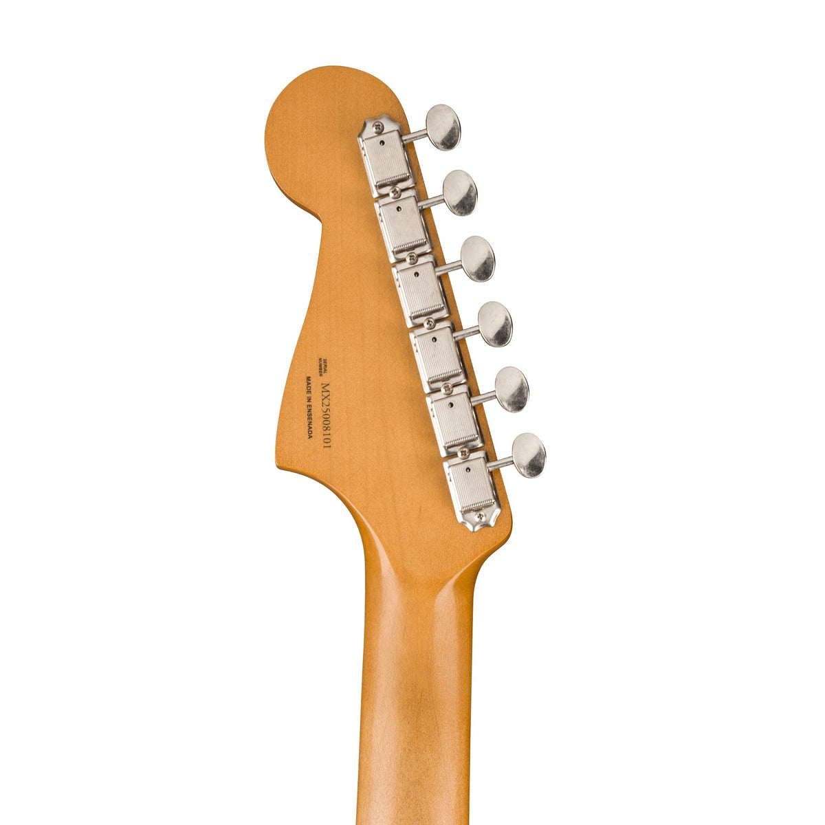 Đàn Guitar Điện Fender Limited Edition Vintera II Road Worn '50s Jazzmaster màu 3-Color Sunburst – đầu đàn mặt sau