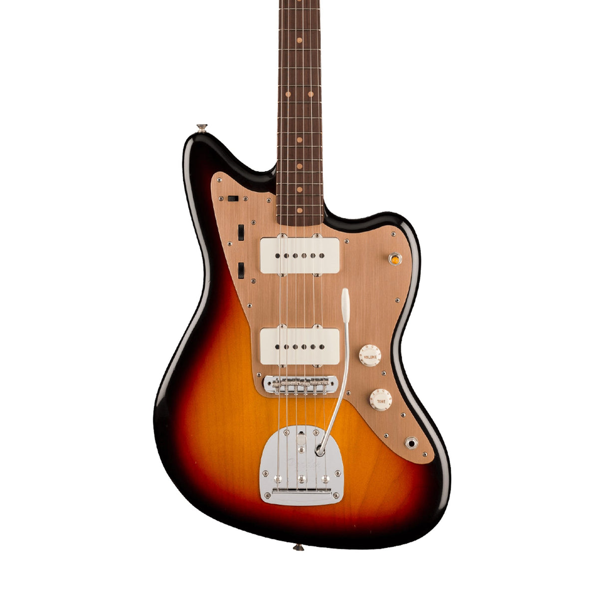 Đàn Guitar Điện Fender Limited Edition Vintera II Road Worn '50s Jazzmaster màu 3-Color Sunburst – thân đàn mặt trước