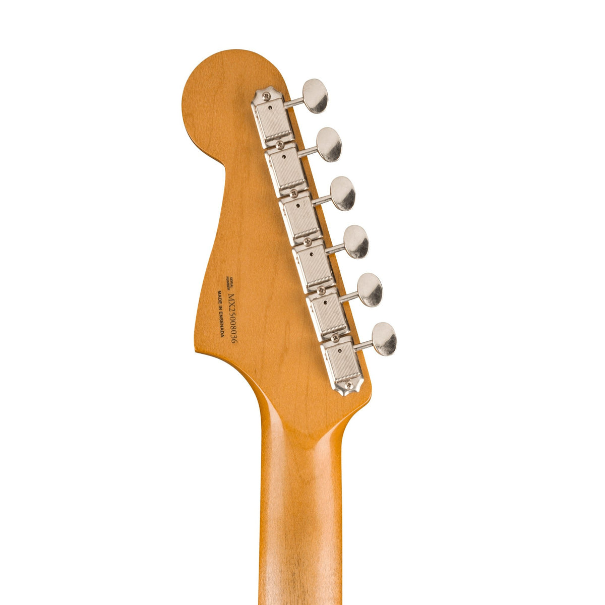 Đàn Guitar Điện Fender Limited Edition Vintera II Road Worn '50s Jazzmaster màu Fiesta Red – đầu đàn mặt sau