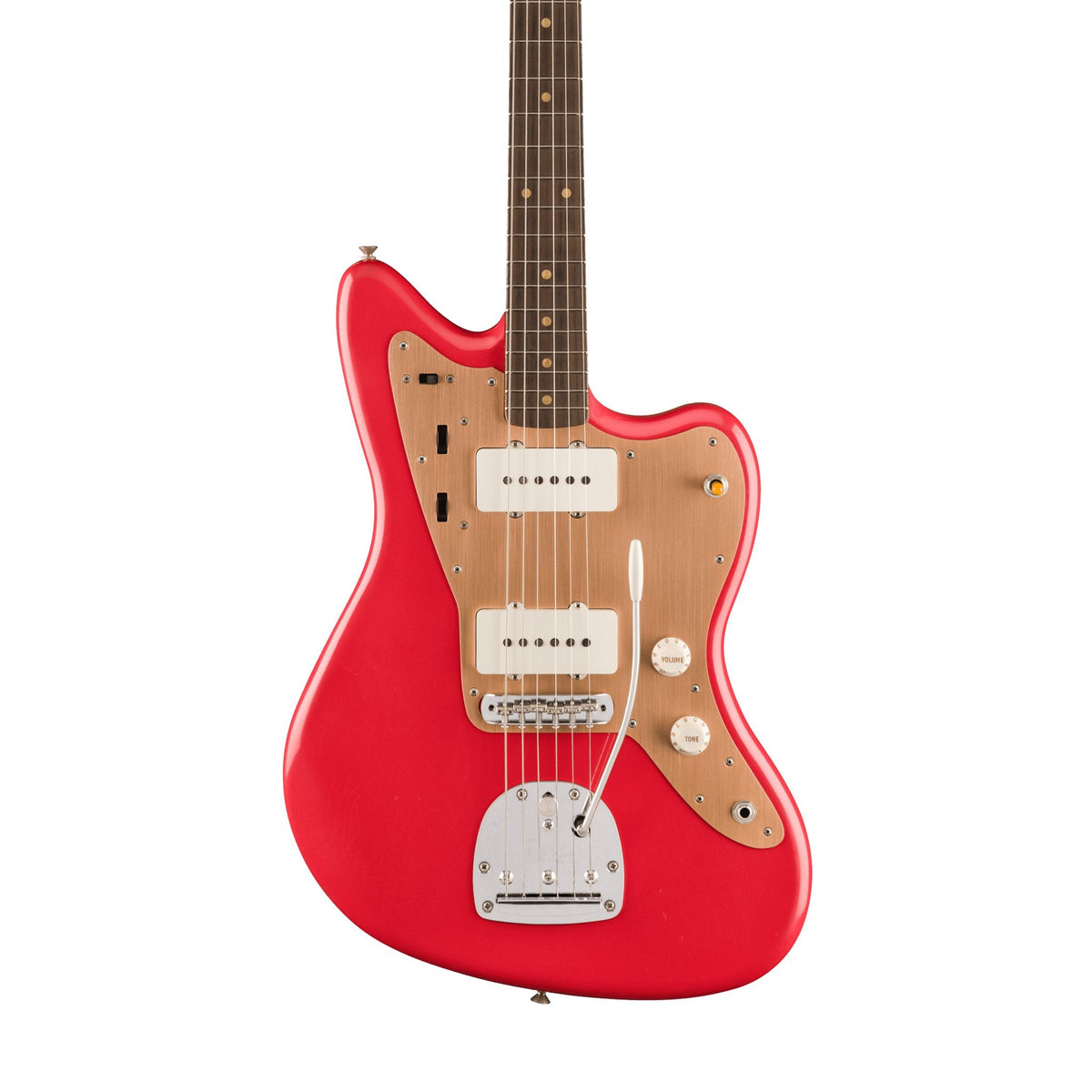 Đàn Guitar Điện Fender Limited Edition Vintera II Road Worn '50s Jazzmaster màu Fiesta Red – thân đàn mặt trước