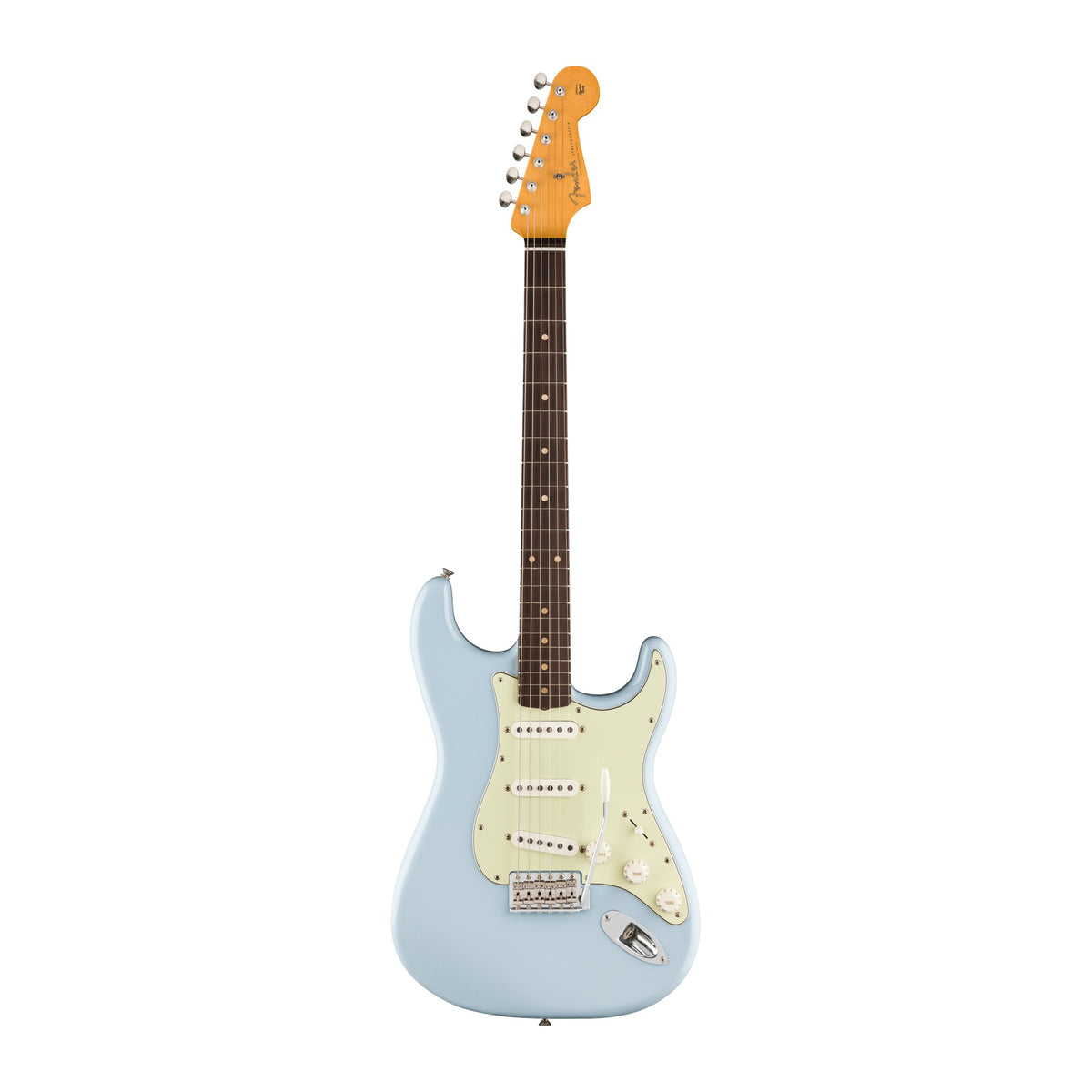 Đàn Guitar Điện Fender Limited Edition Vintera II Road Worn '60s Stratocaster màu Sonic Blue