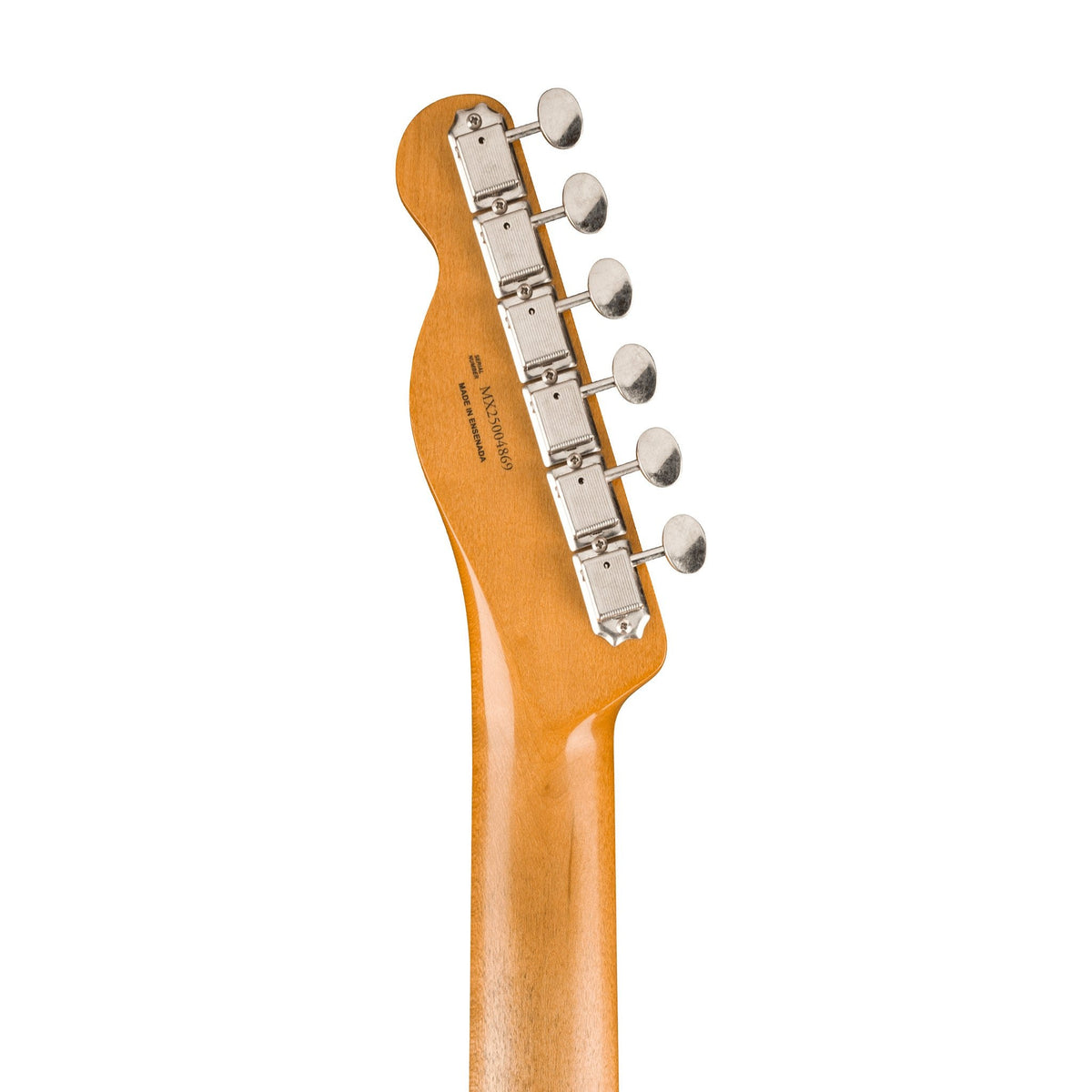 Đàn Guitar Điện Fender Limited Edition Vintera II Road Worn '60s Telecaster màu Burgundy Mist Metallic – đầu đàn mặt sau