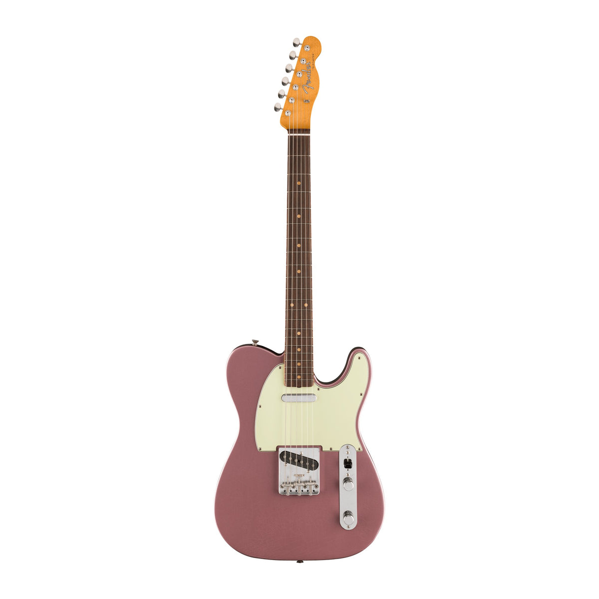 Đàn Guitar Điện Fender Limited Edition Vintera II Road Worn '60s Telecaster màu Burgundy Mist Metallic