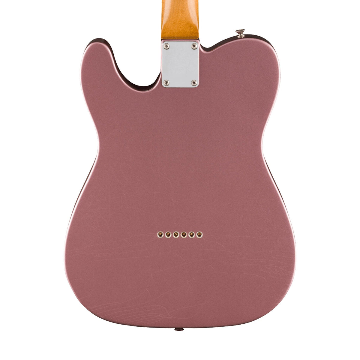 Đàn Guitar Điện Fender Limited Edition Vintera II Road Worn '60s Telecaster màu Burgundy Mist Metallic – thân đàn mặt sau