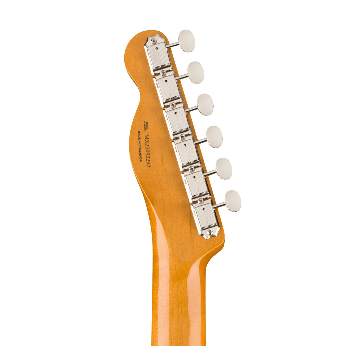 Đàn Guitar Điện Fender Limited Edition Vintera III Early '60s Custom Telecaster màu 3-Color Sunburst – đầu đàn mặt sau