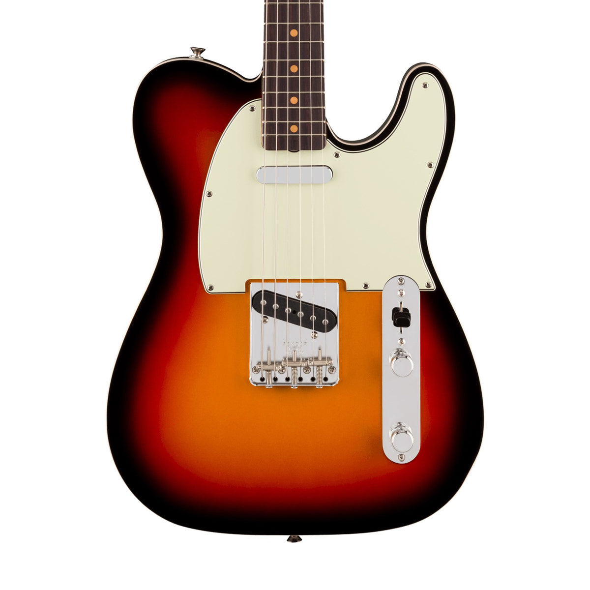 Đàn Guitar Điện Fender Limited Edition Vintera III Early '60s Custom Telecaster màu 3-Color Sunburst – thân đàn mặt trước