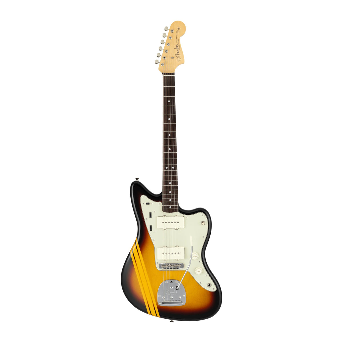 Đàn Guitar Điện Fender Made in Japan Traditional 2025 Collection '60s Jazzmaster màu Competition 3-Color Sunburst / Aged Natural