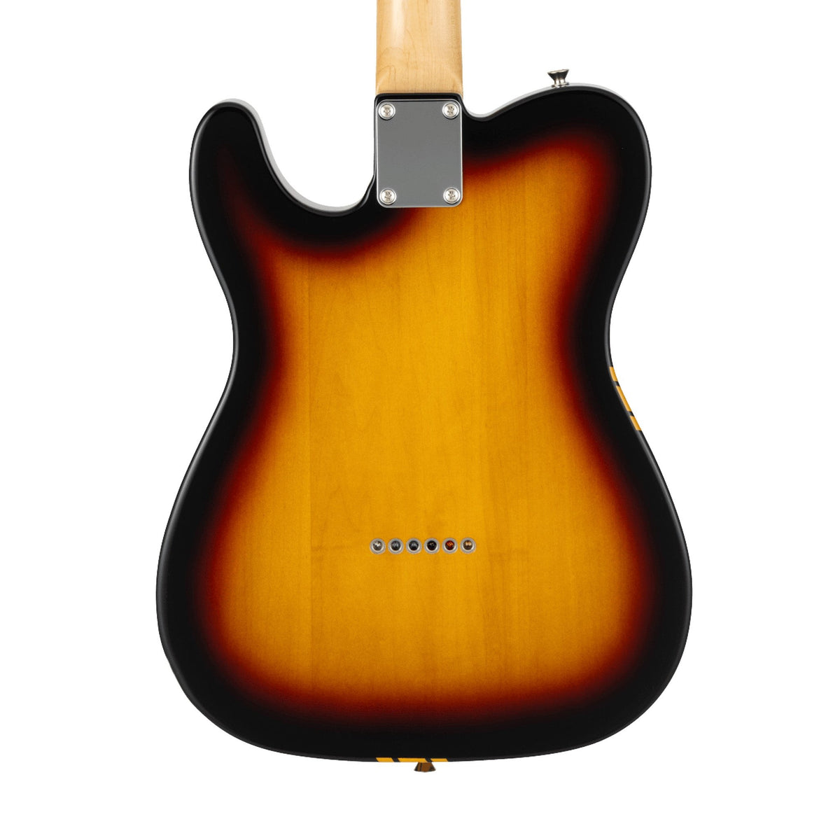 Đàn Guitar Điện Fender Made in Japan Traditional 2025 Collection '60s Telecaster màu Competition 3-Color Sunburst / Aged Natural – thân đàn mặt sau
