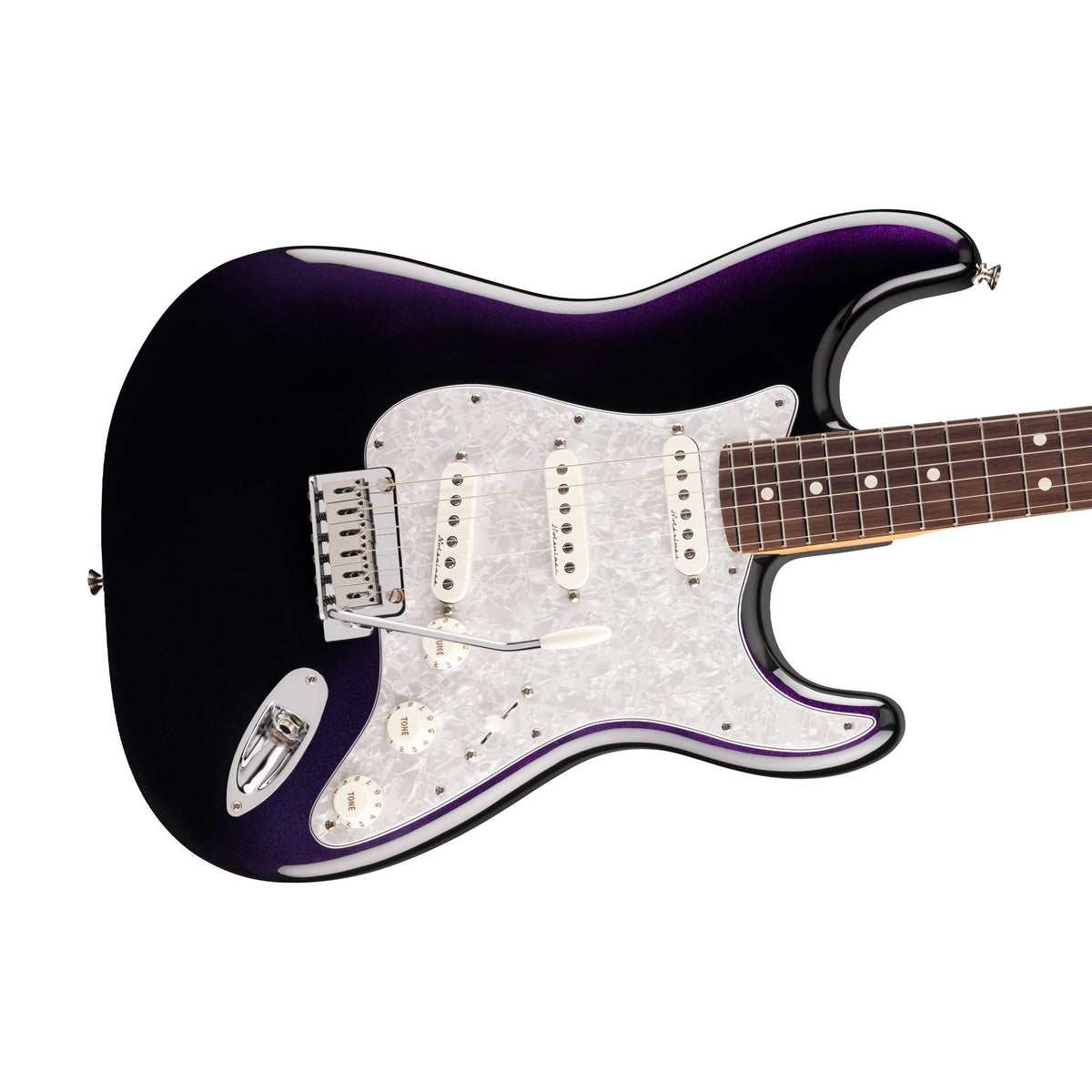 Đàn Guitar Điện Fender Player II Modified Stratocaster màu Dusk – góc nghiêng