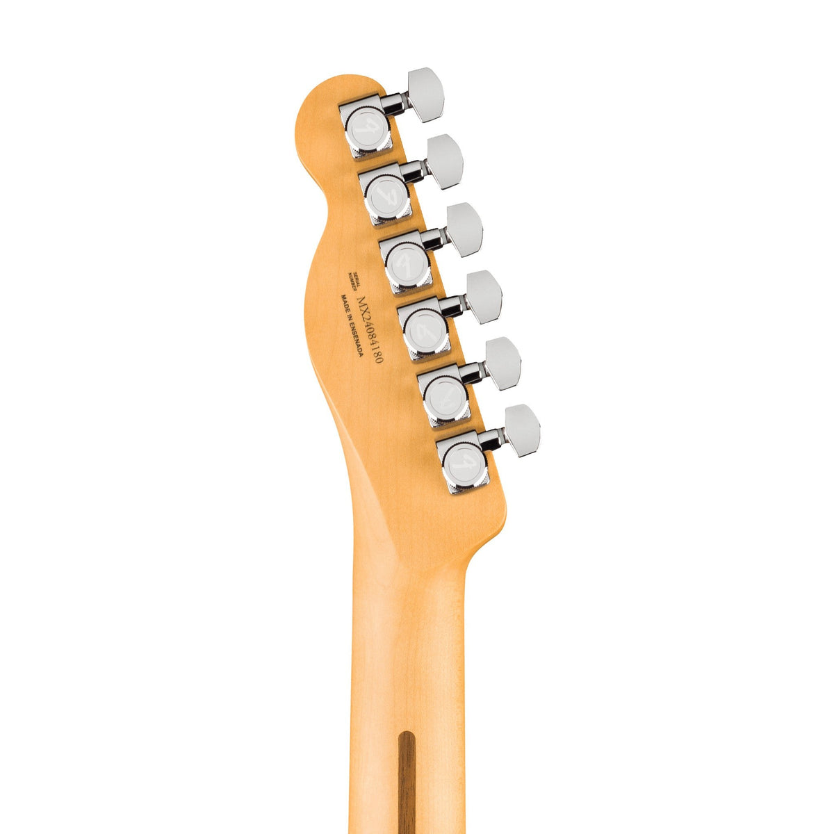 Đàn Guitar Điện Fender Player II Modified Telecaster SH màu Sunshine Yellow – đầu đàn mặt sau