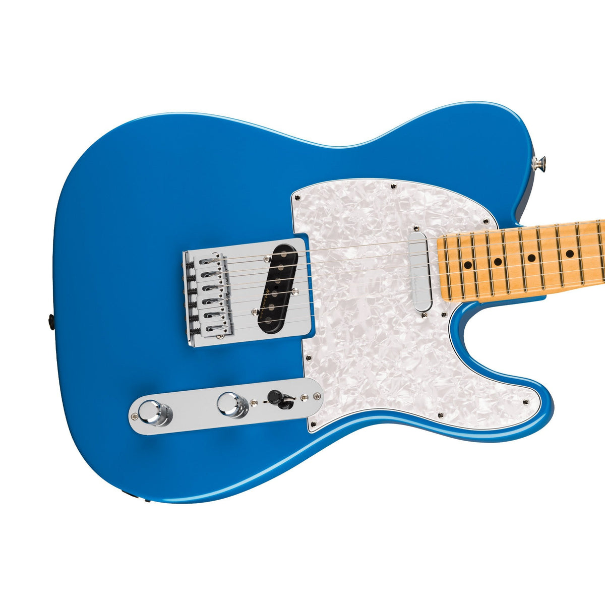 Đàn Guitar Điện Fender Player II Modified Telecaster màu Electric Blue – góc nghiêng