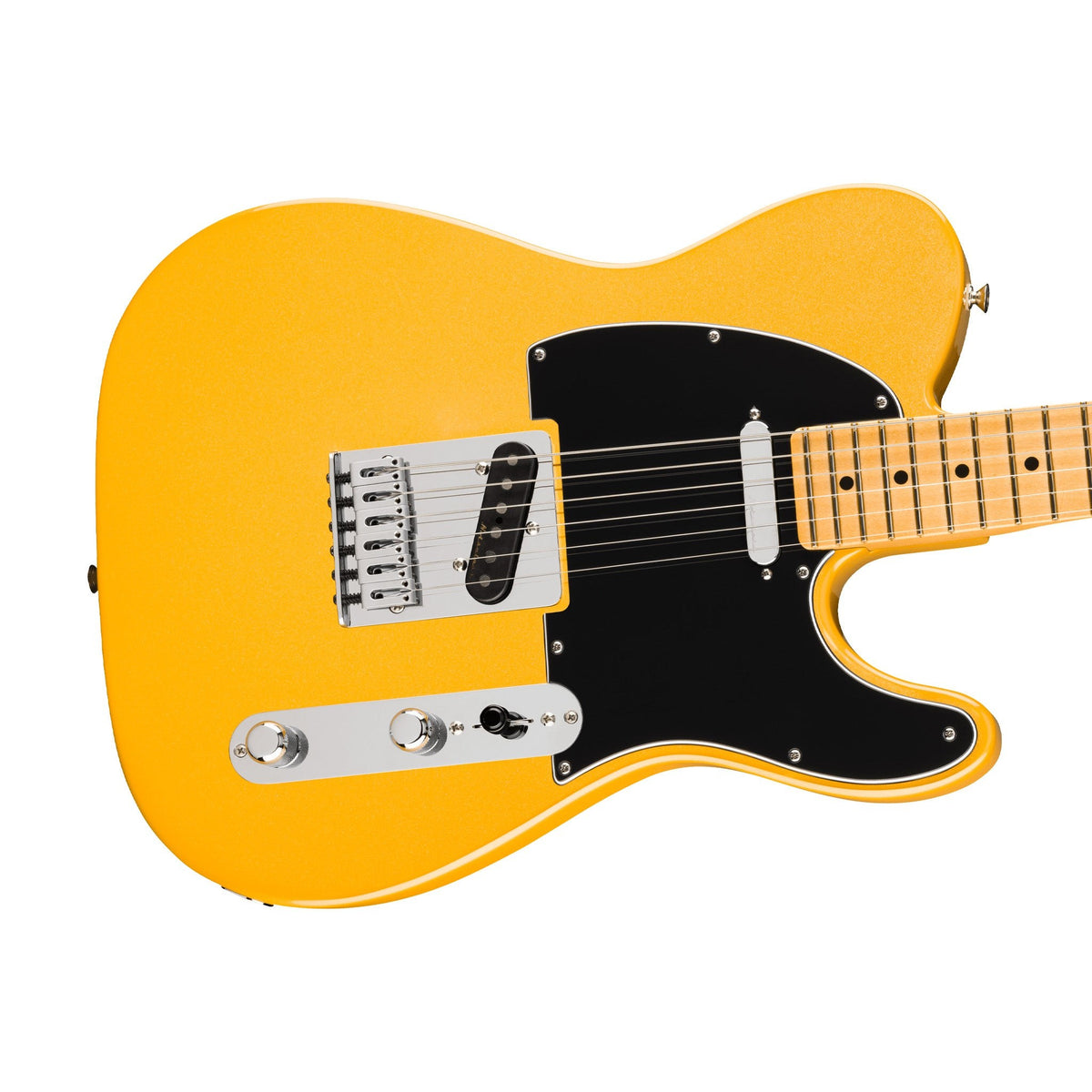Đàn Guitar Điện Fender Player II Modified Telecaster màu Sunshine Yellow – góc nghiêng