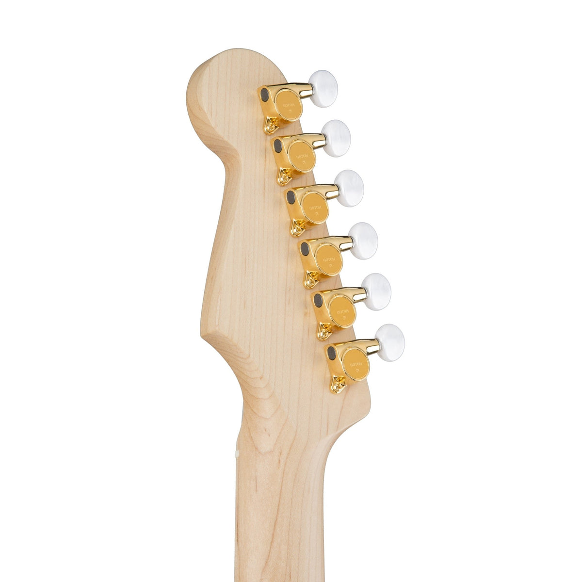 Đàn Guitar Điện Fender Richie Kotzen Stratocaster màu Transparent Red Burst – đầu đàn mặt trước