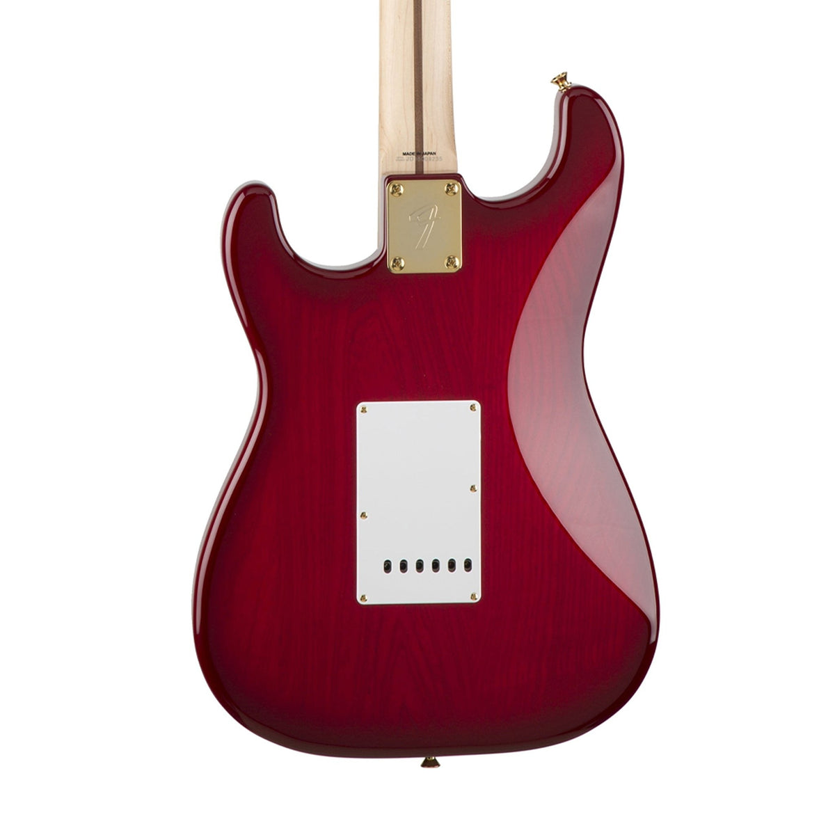 Đàn Guitar Điện Fender Richie Kotzen Stratocaster màu Transparent Red Burst – thân đàn mặt sau
