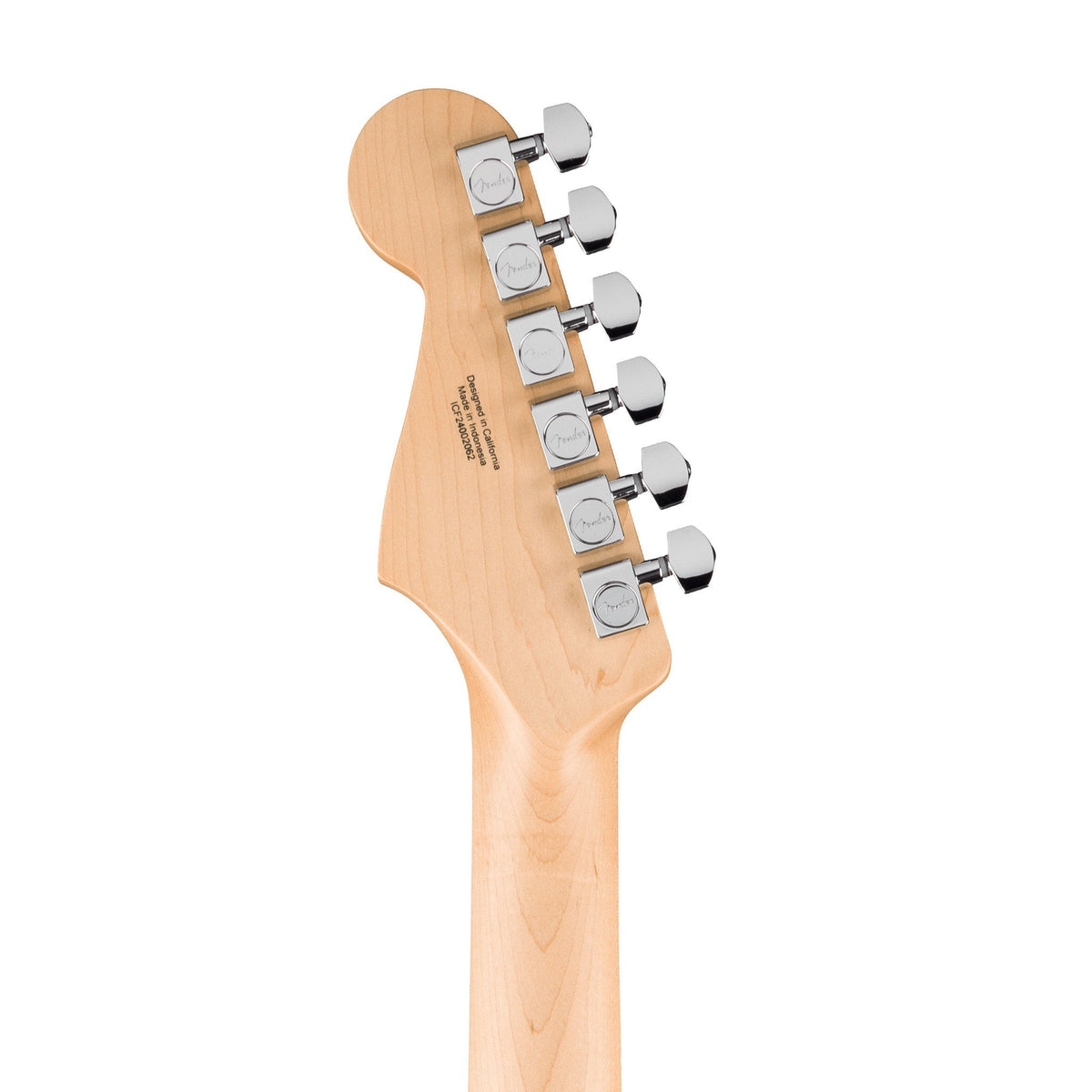 Đàn Guitar Điện Fender Standard Stratocaster HSS màu Aqua Marine Metallic – đầu đàn mặt sau