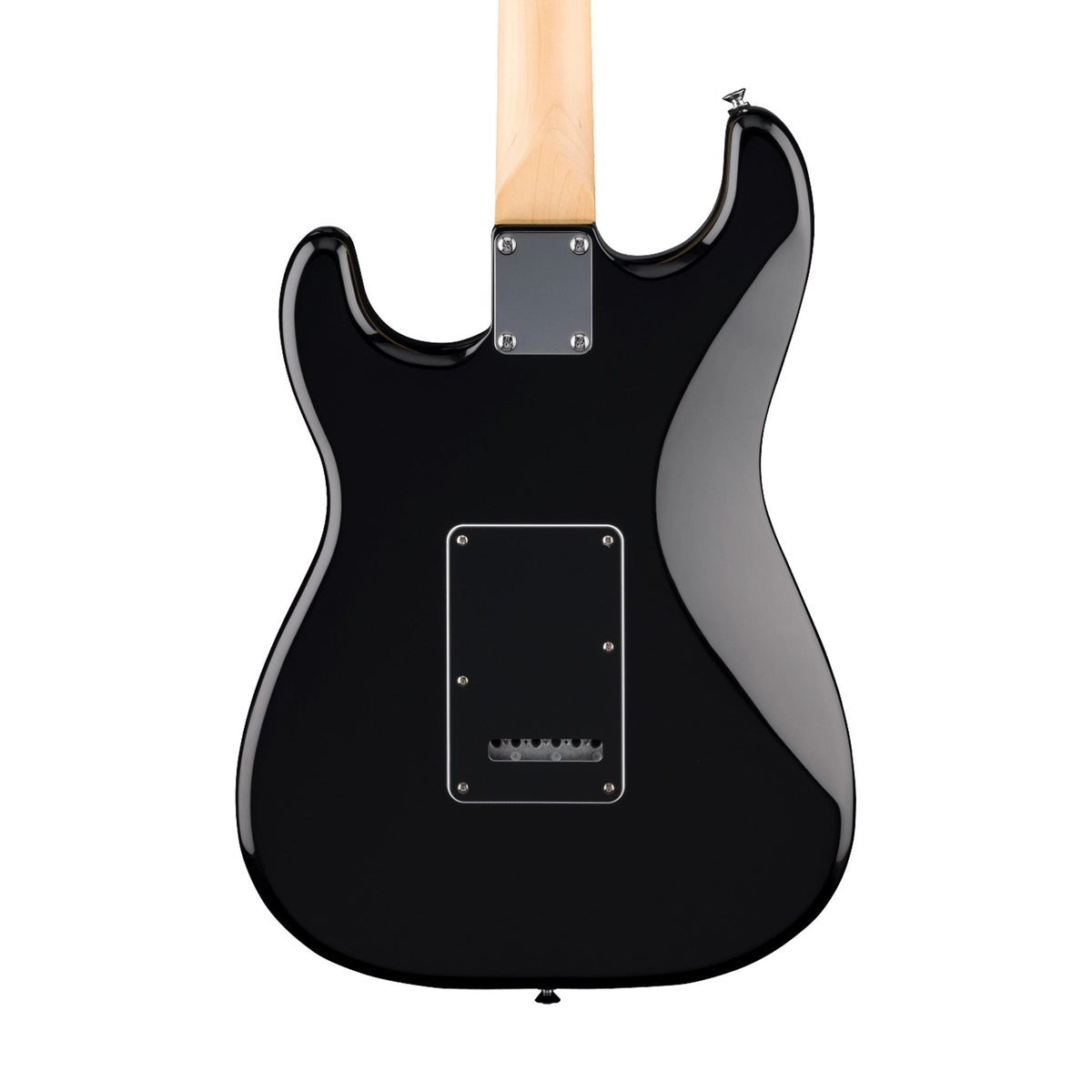 Đàn Guitar Điện Fender Standard Stratocaster HSS màu Black – thân đàn mặt sau