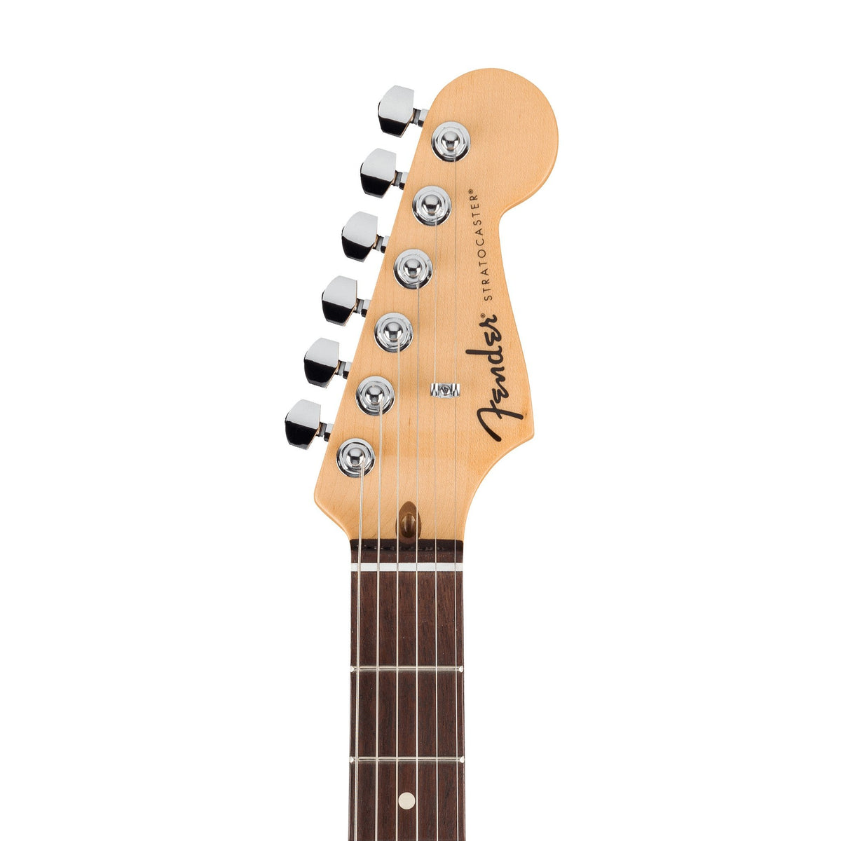 Đàn Guitar Điện Fender Standard Stratocaster HSS màu Candy Cola – đầu đàn mặt trước