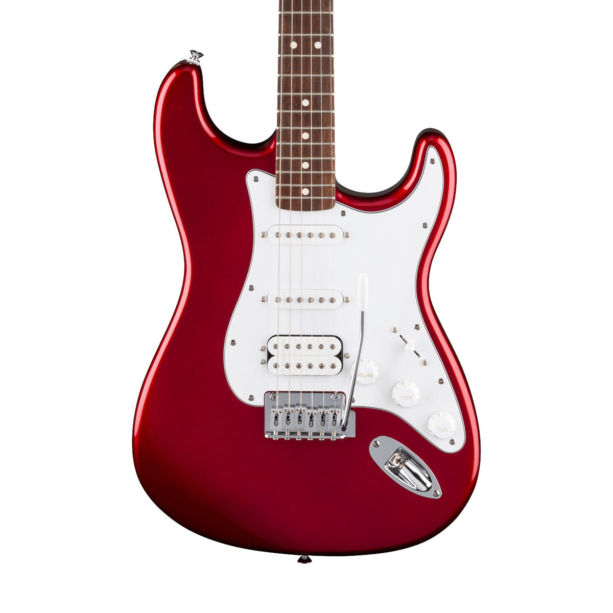 Đàn Guitar Điện Fender Standard Stratocaster HSS màu Candy Cola – thân đàn mặt trước